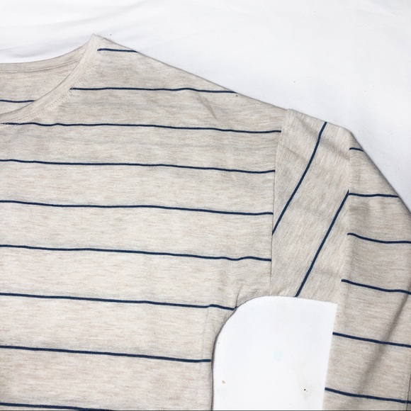 Gibson Latiner longslleeve Striped top Sz M - Picture 3 of 9